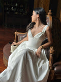 Vivienne Maxi Dress in White by RAVii, handcrafted in Bangkok