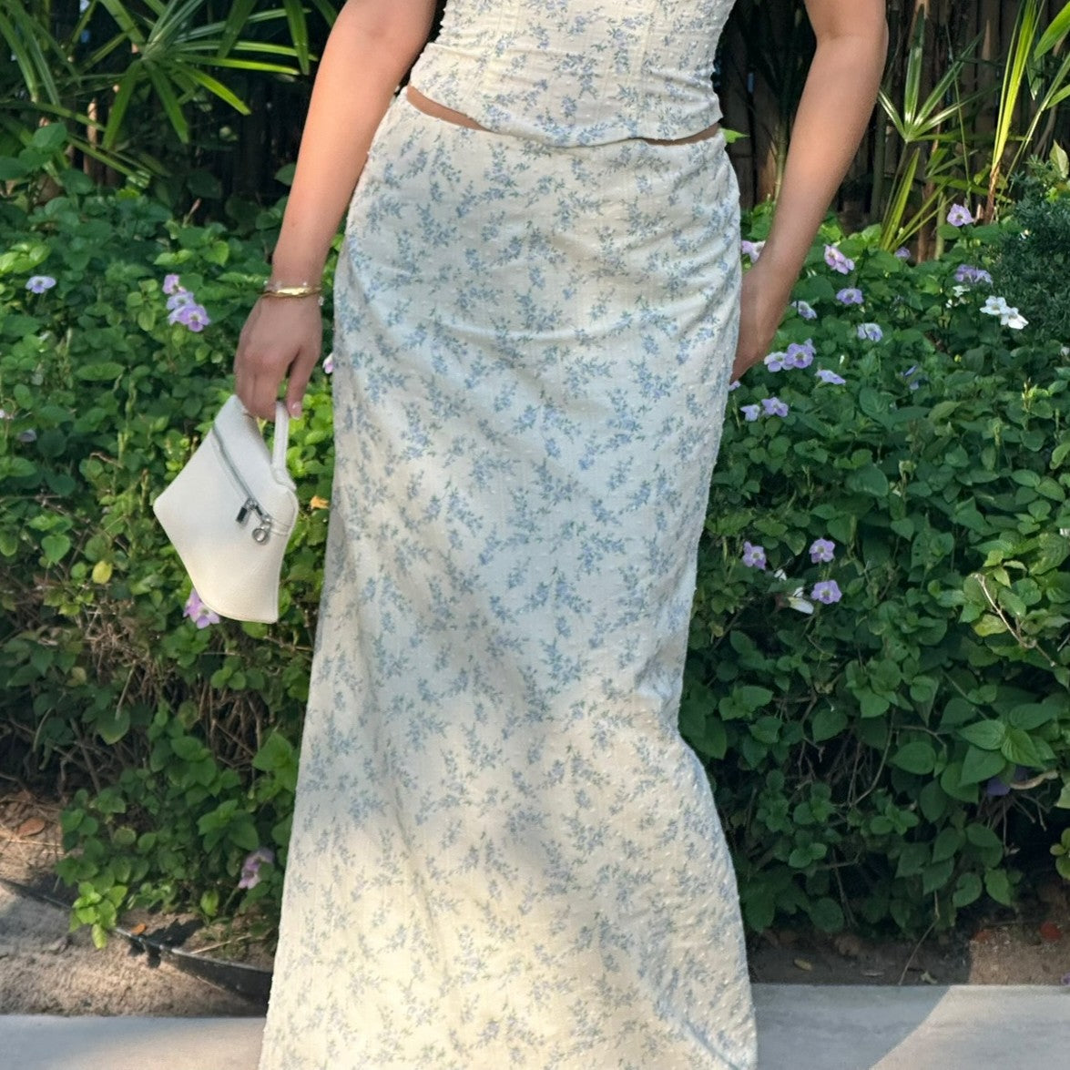 [Pre-Order] Wildflower Set - Top & Maxi Skirt