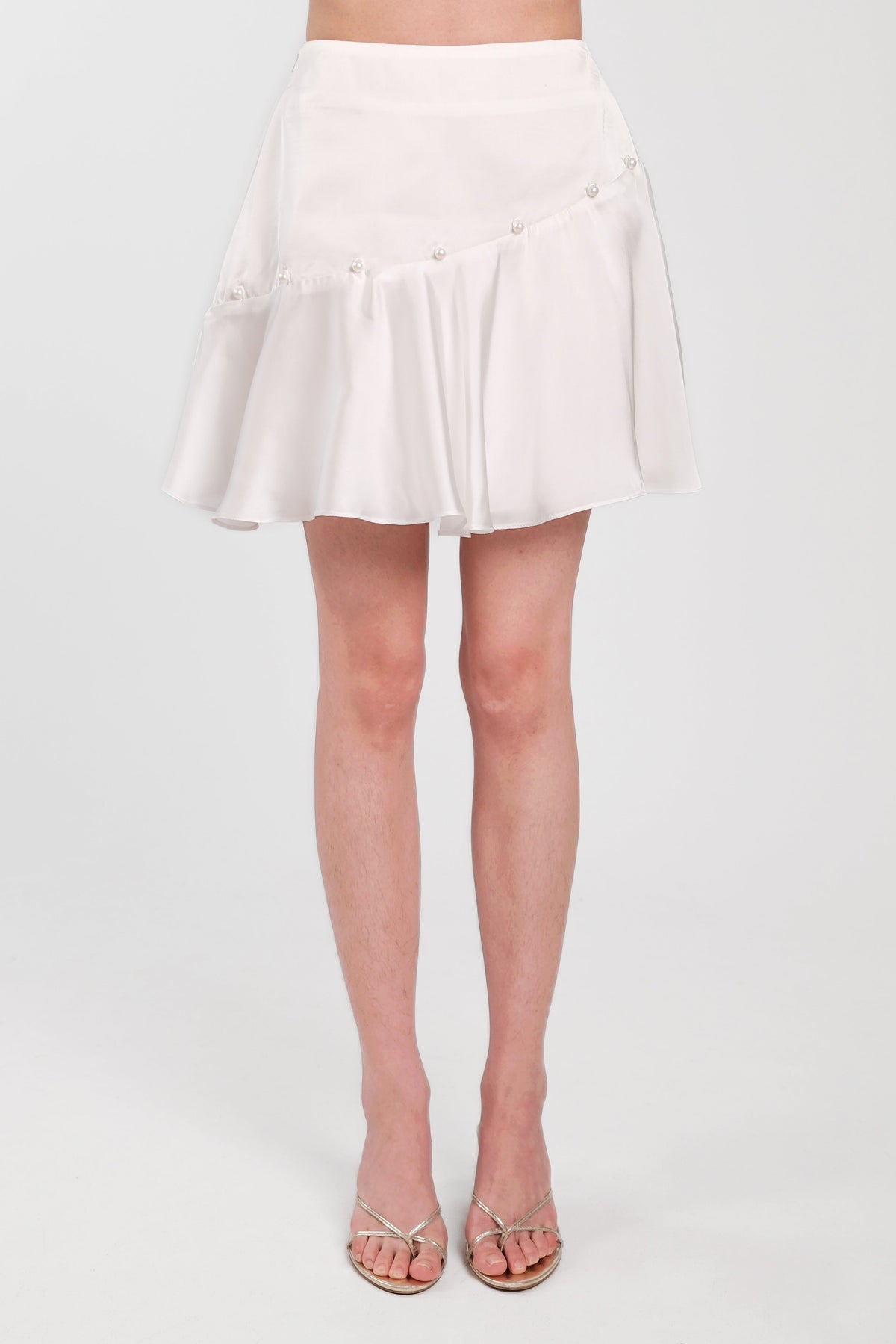 Moonpearl Skirt White