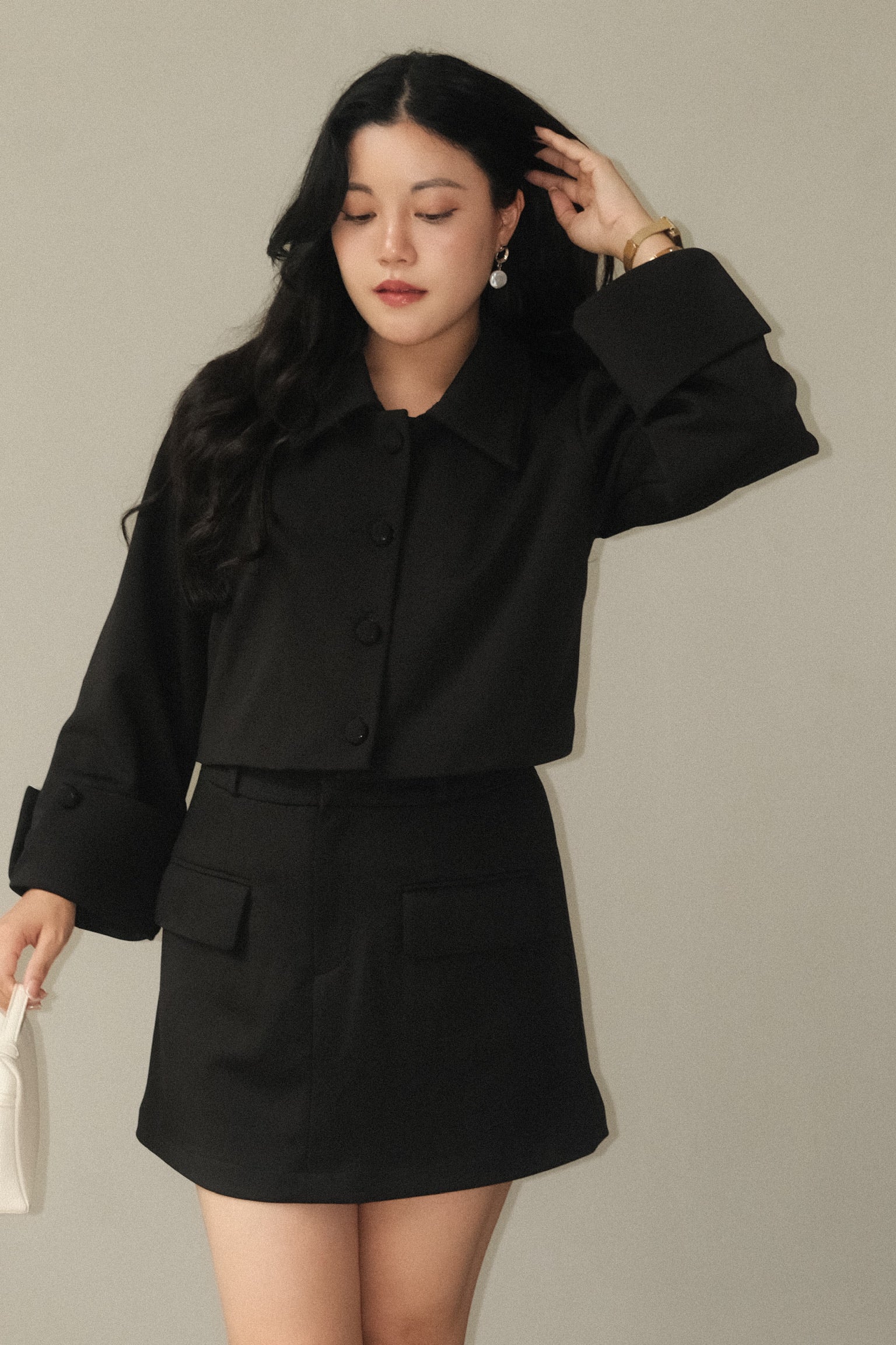 POCKETED MINI DRESS