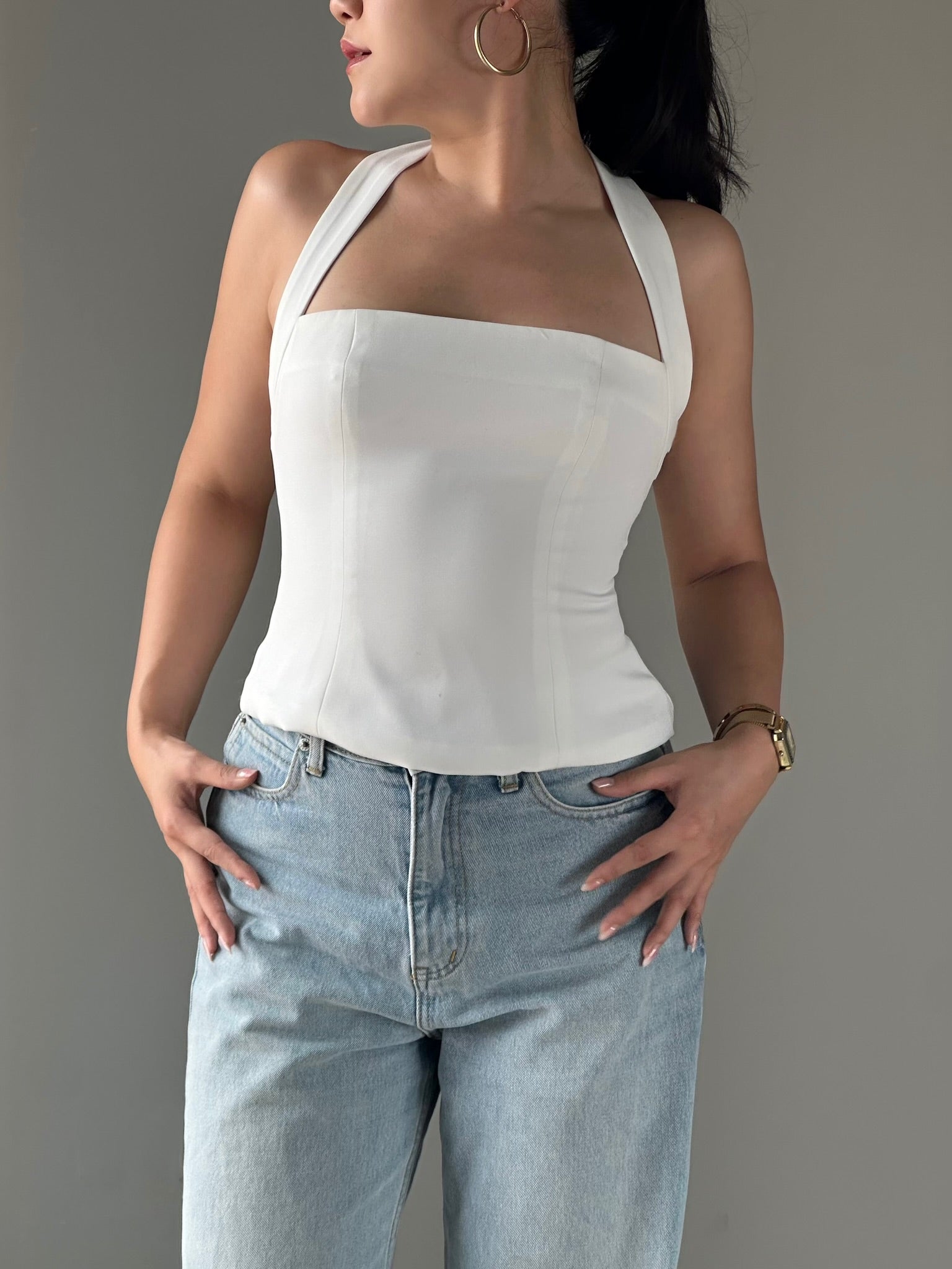 [Pre-Order] Halter Square Top