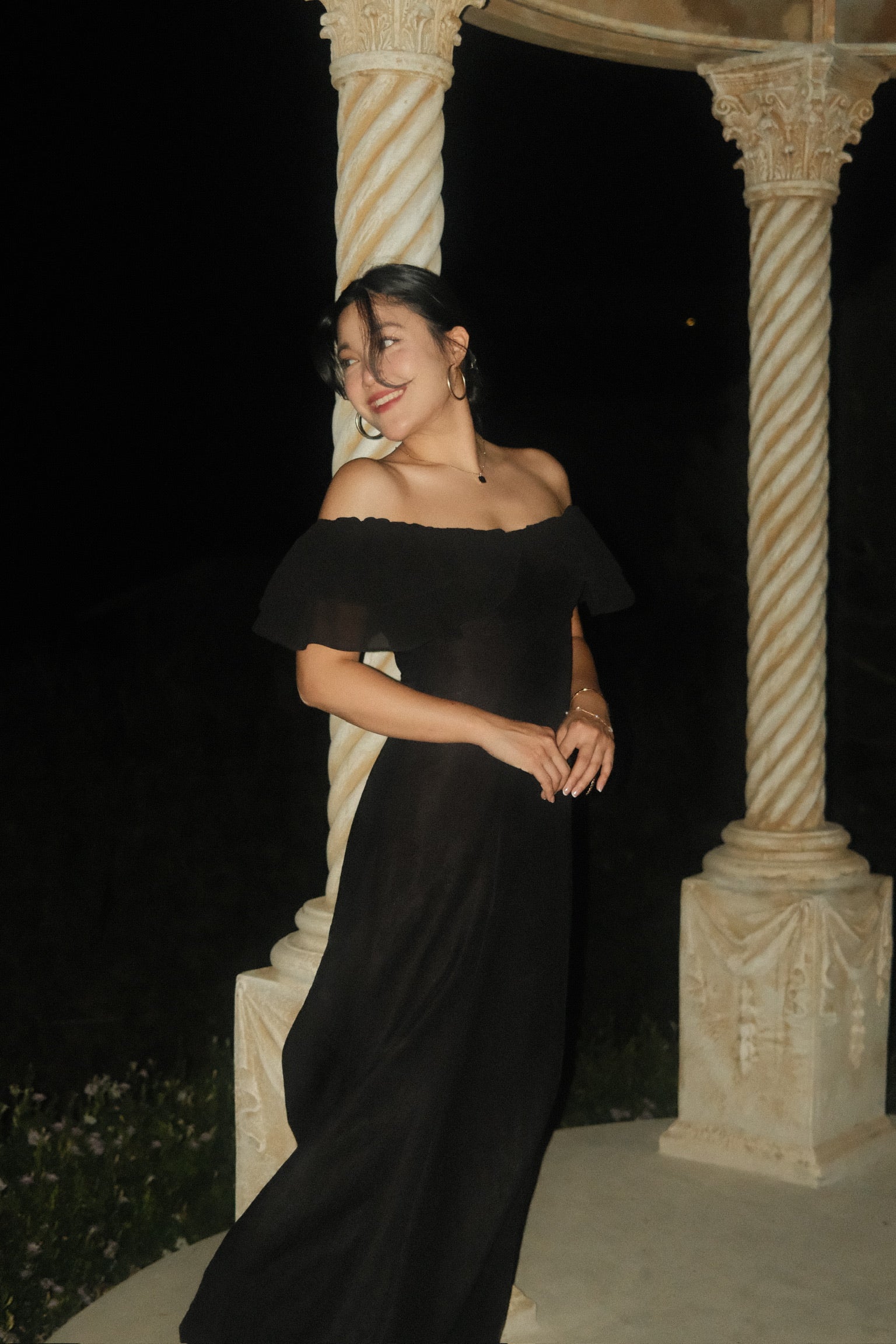 PETAL MAXI DRESS