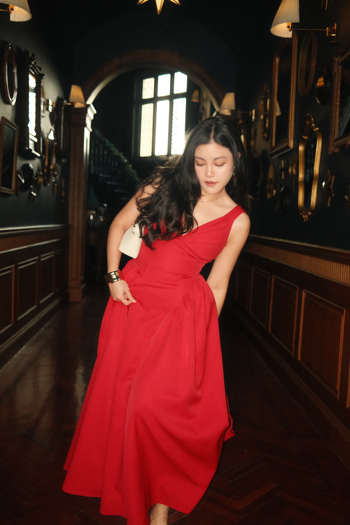 Vivienne Maxi Dress Red