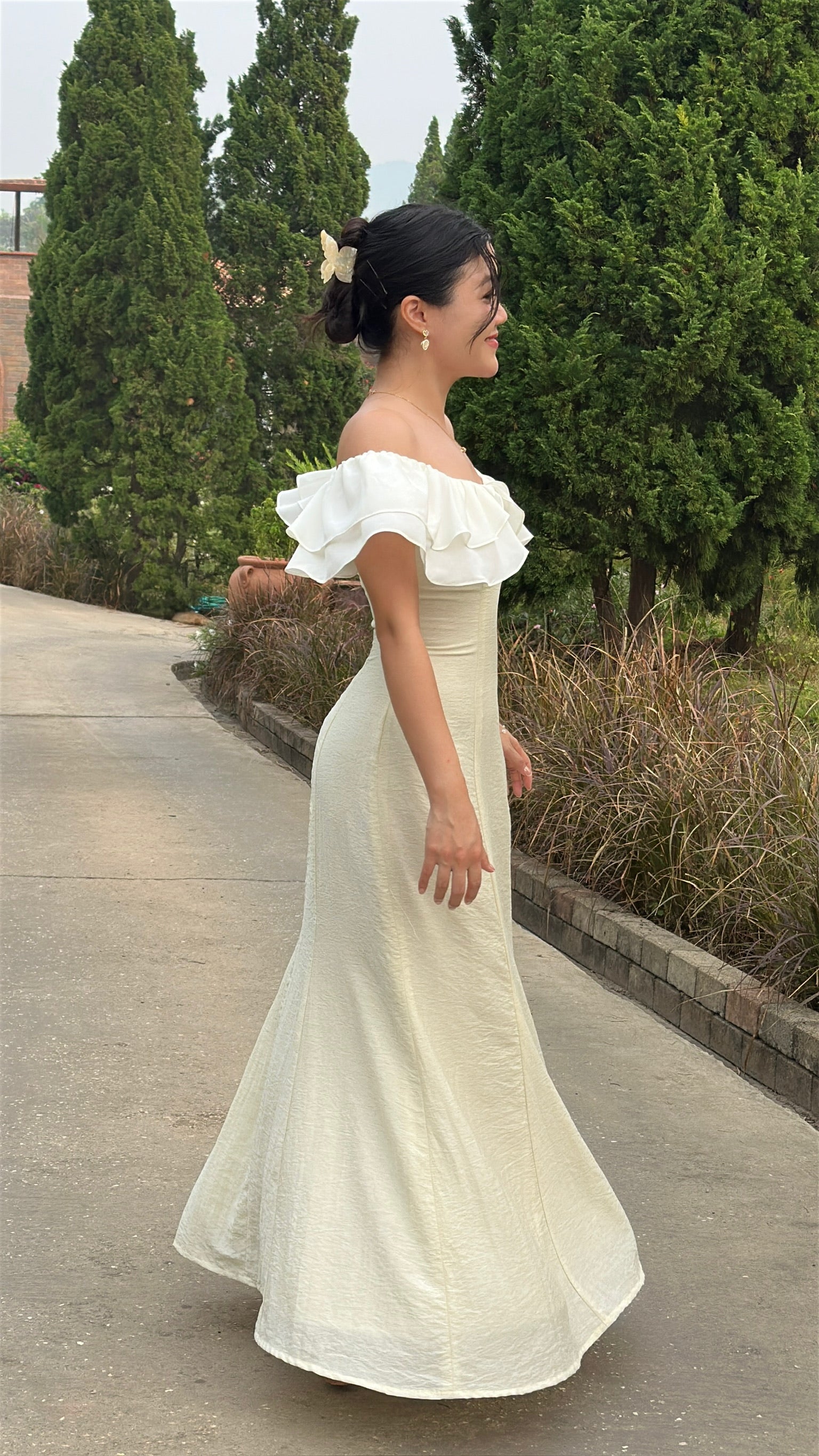 PETAL MAXI DRESS