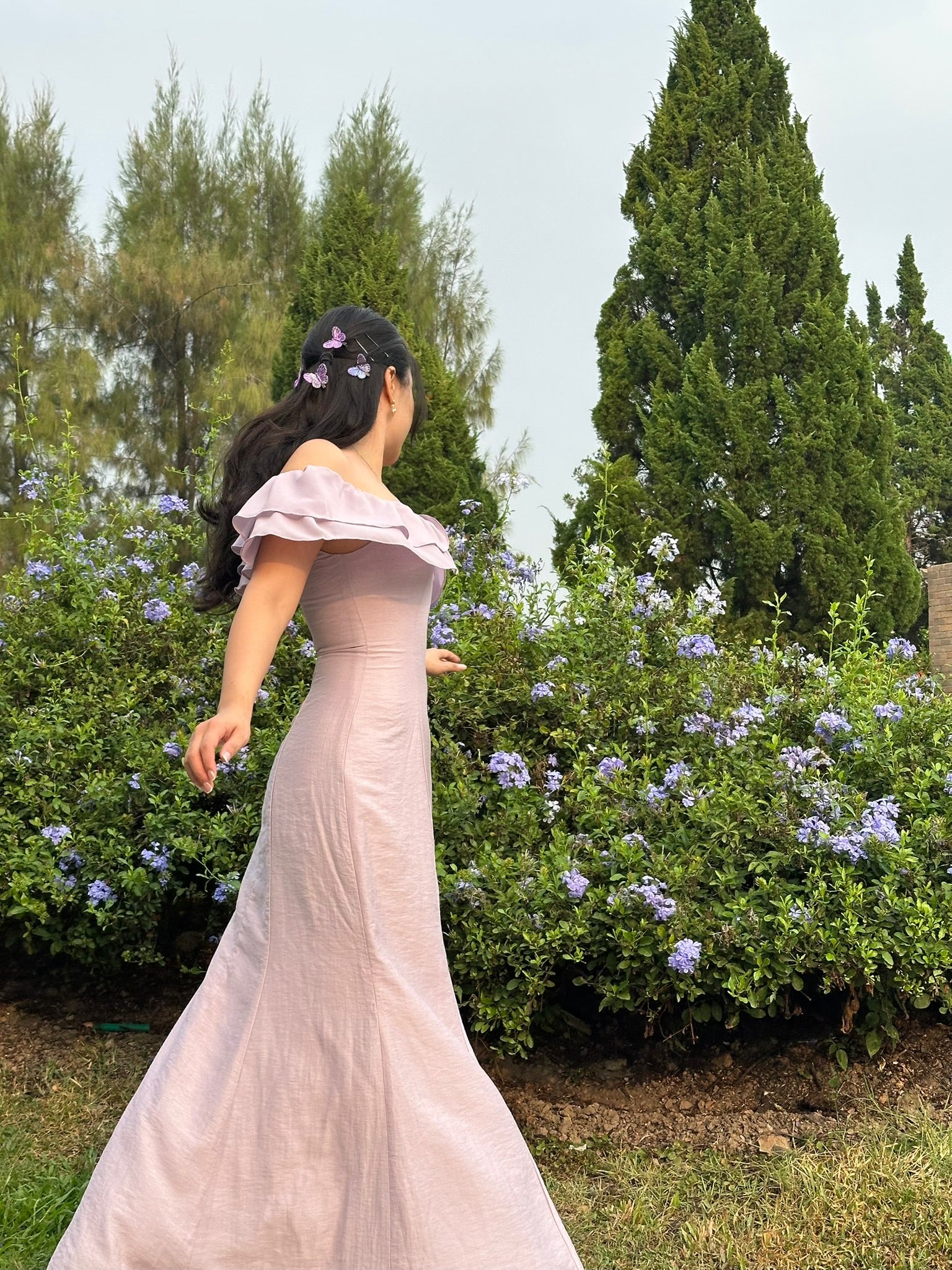 PETAL MAXI DRESS