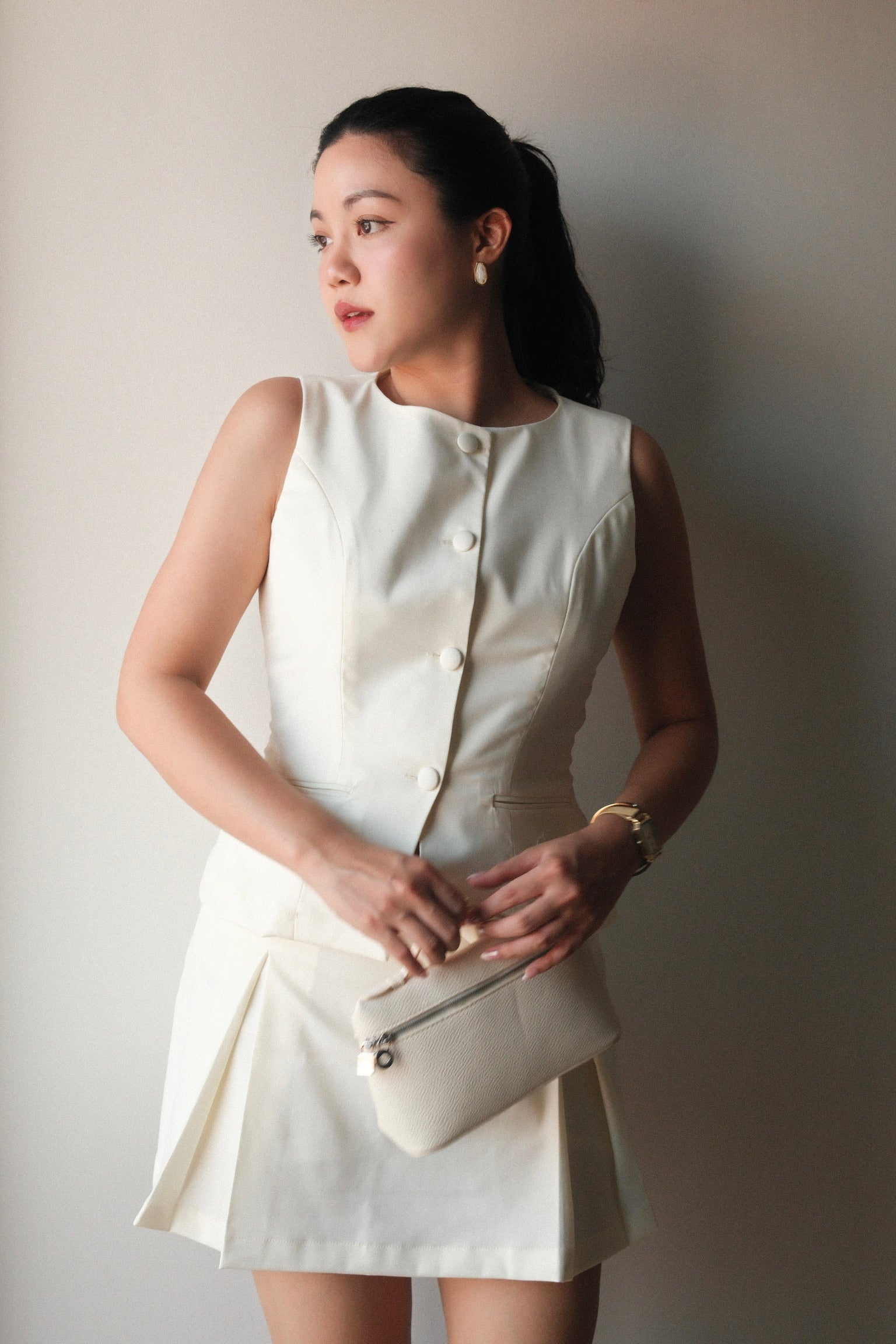 ODETTE SET - VEST & SKIRT
