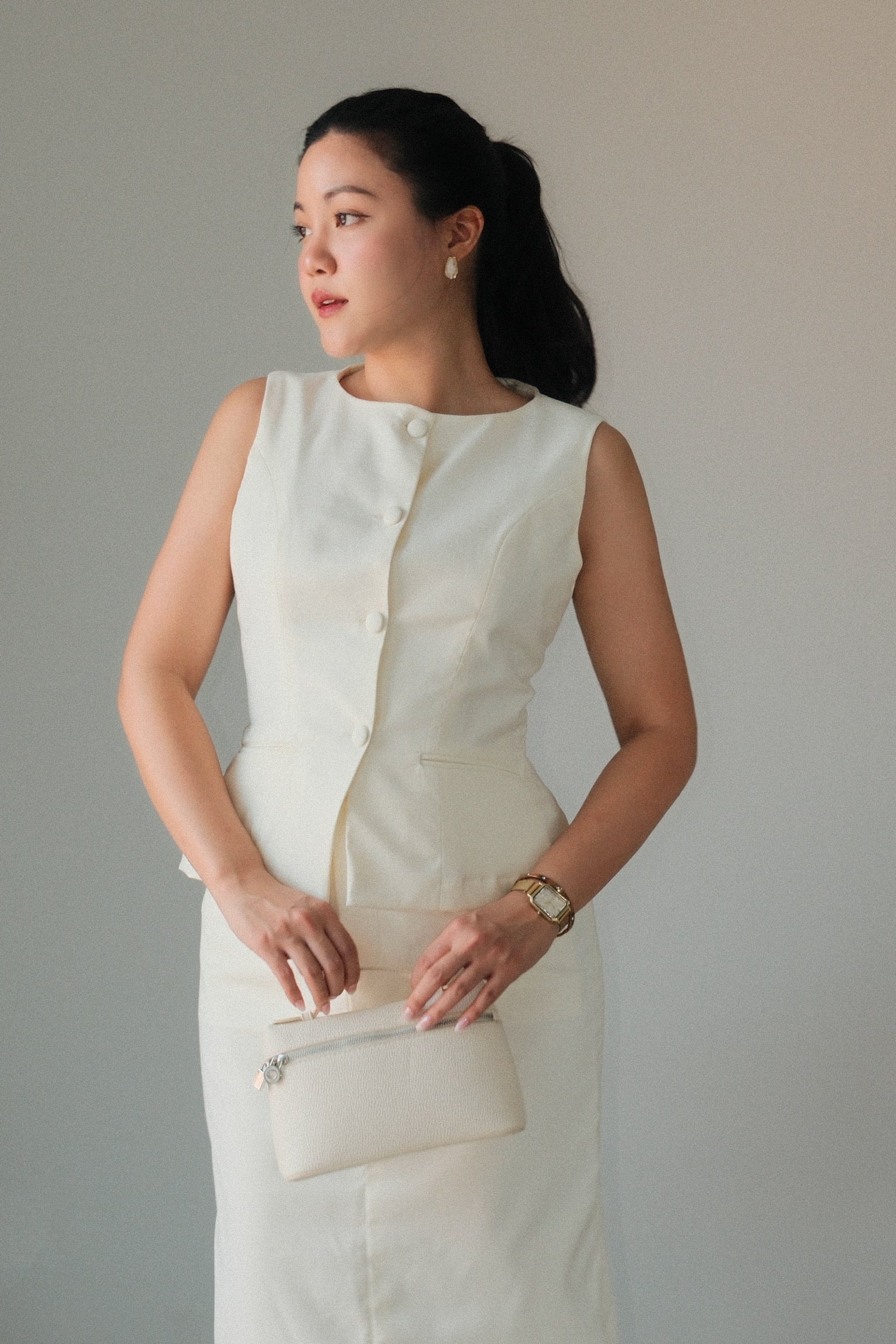 ODETTE SET - VEST & SKIRT