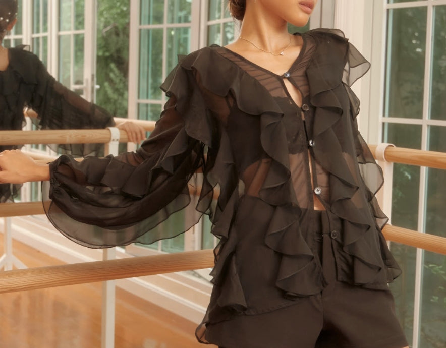 [Pre-Order] Reverie Ruffle Blouse