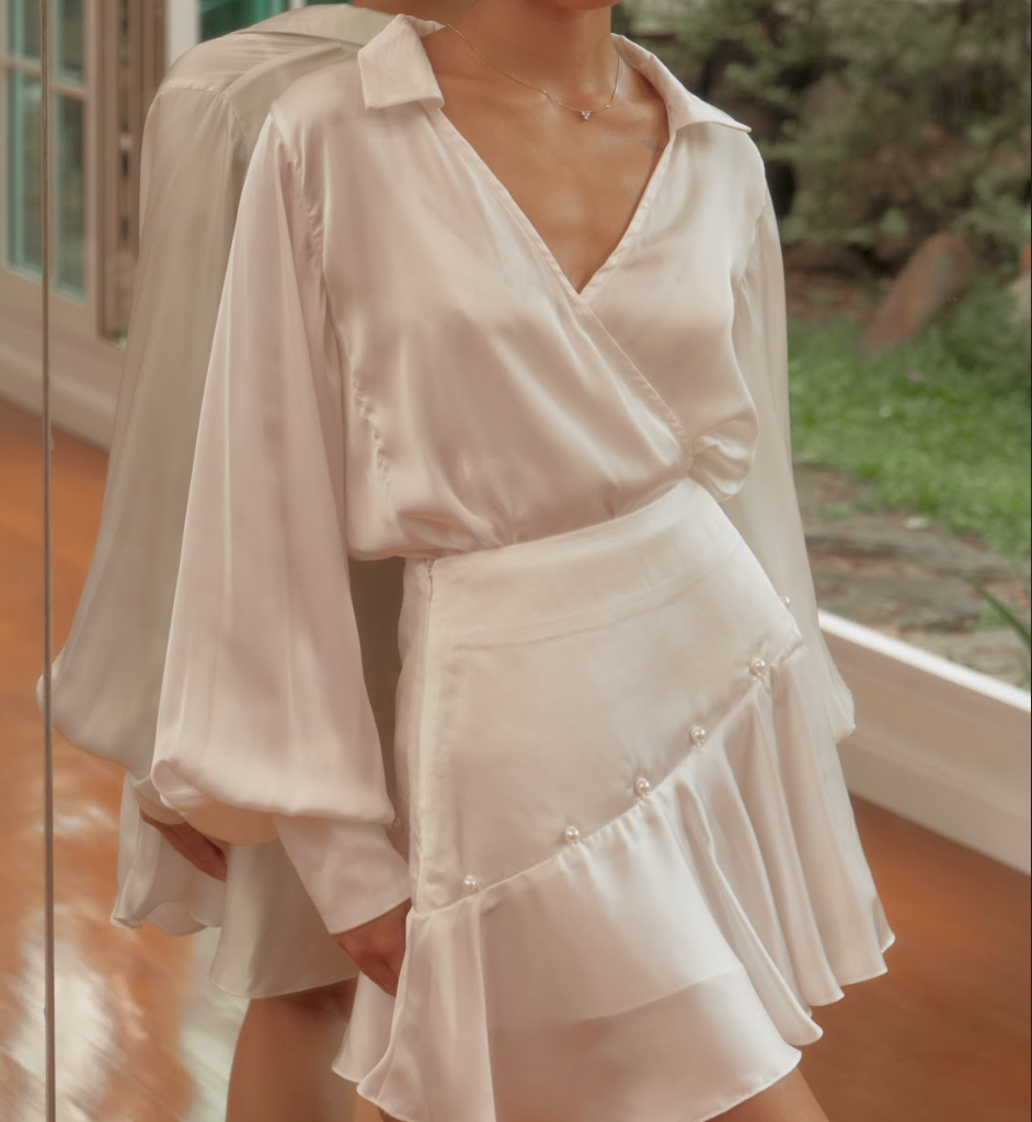 [Pre-Order] Moonpearl Set - Blouse & Skirt