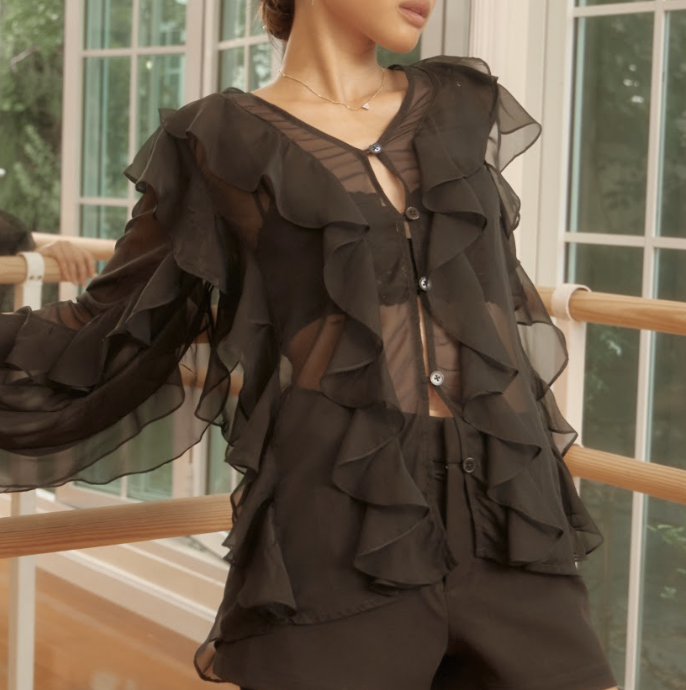 [Pre-Order] Reverie Ruffle Blouse