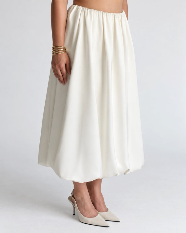 Blair Balloon Skirt Cream