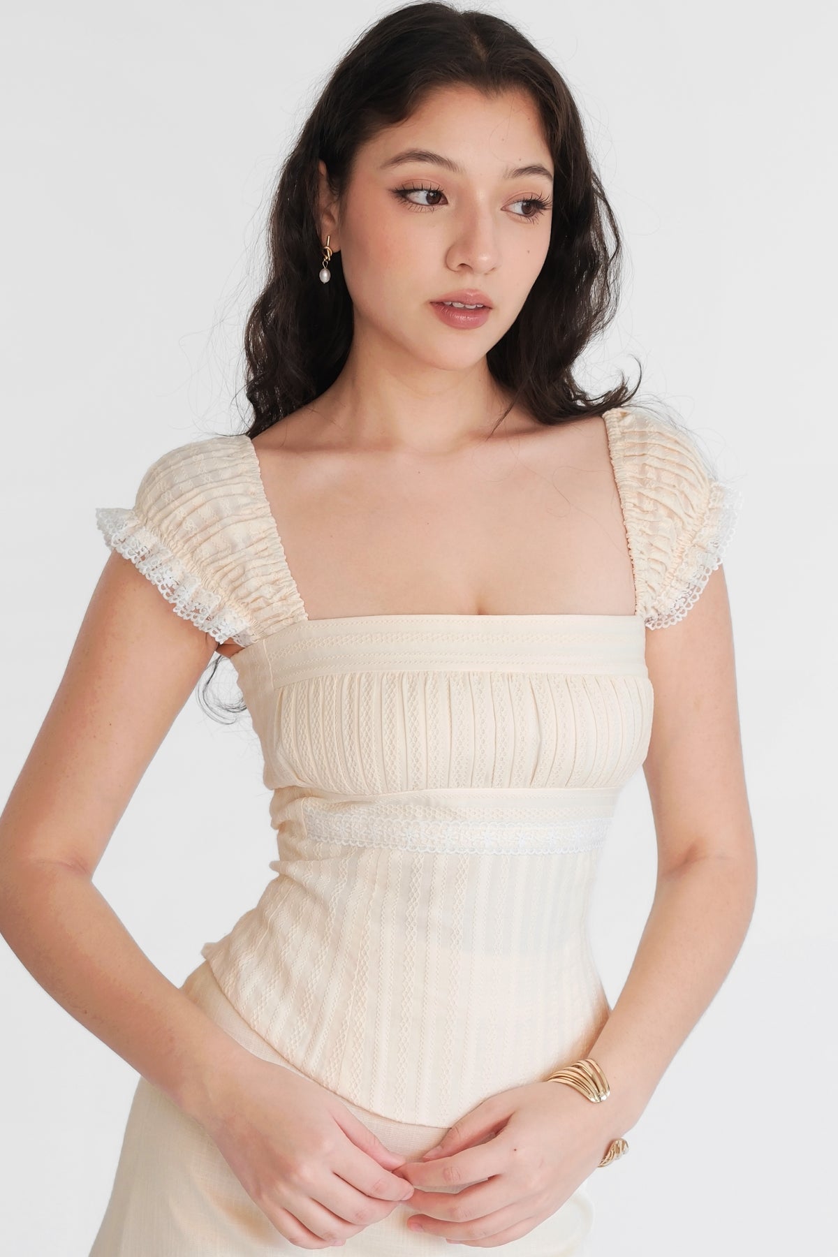Solene Top Cream