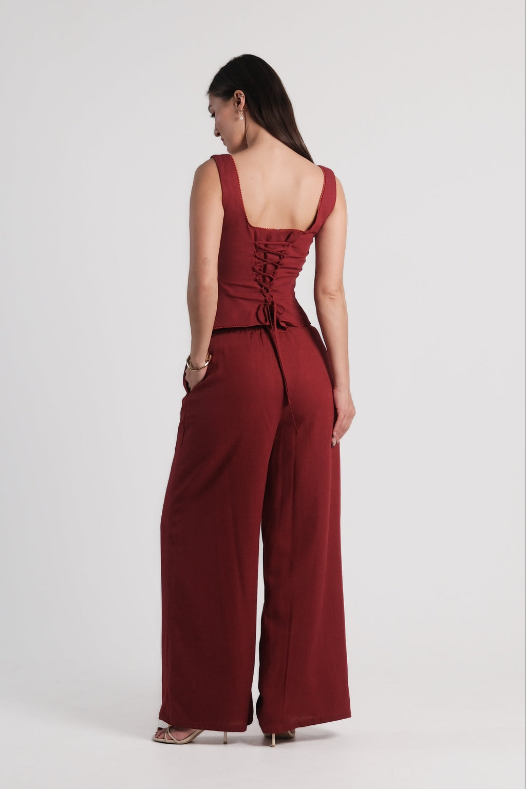 Sophie Top Burgundy