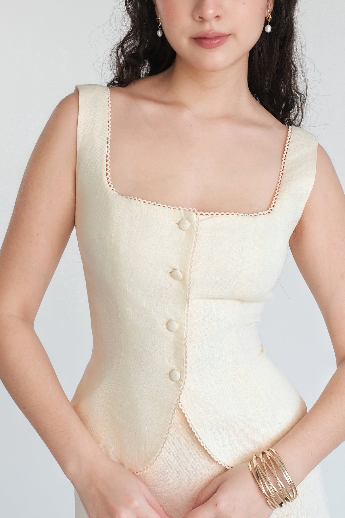 Sophie Top Cream