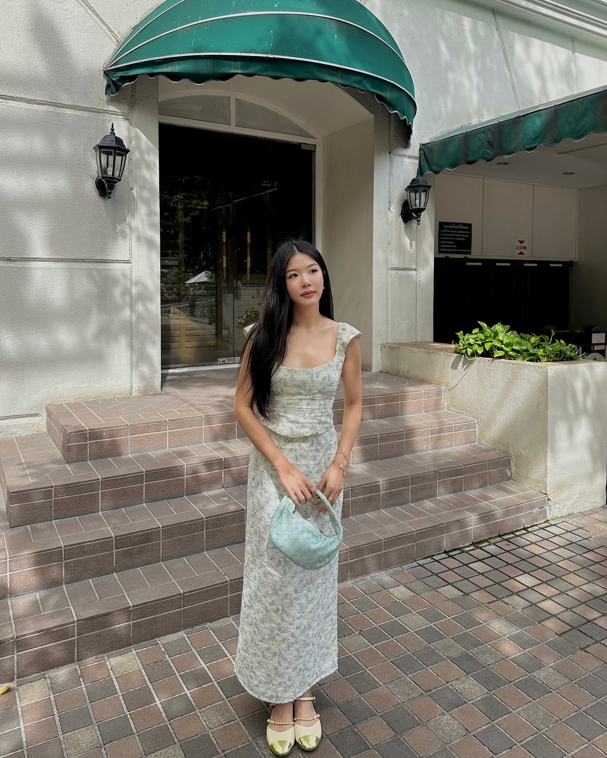 Spotted k. @yanisa._ in Wildflower set 🌸#rvwildflowertop #rvwildflowerskirt