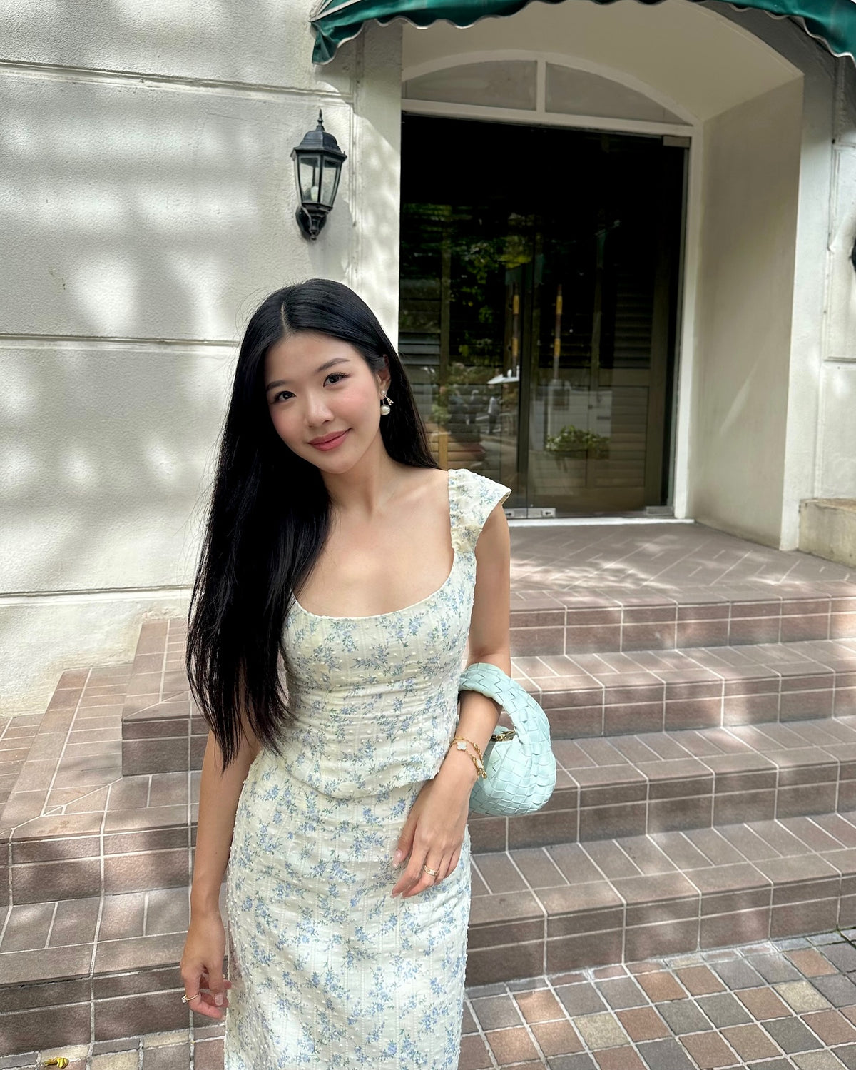 Spotted k. @yanisa._ in Wildflower set 🌸#rvwildflowertop #rvwildflowerskirt