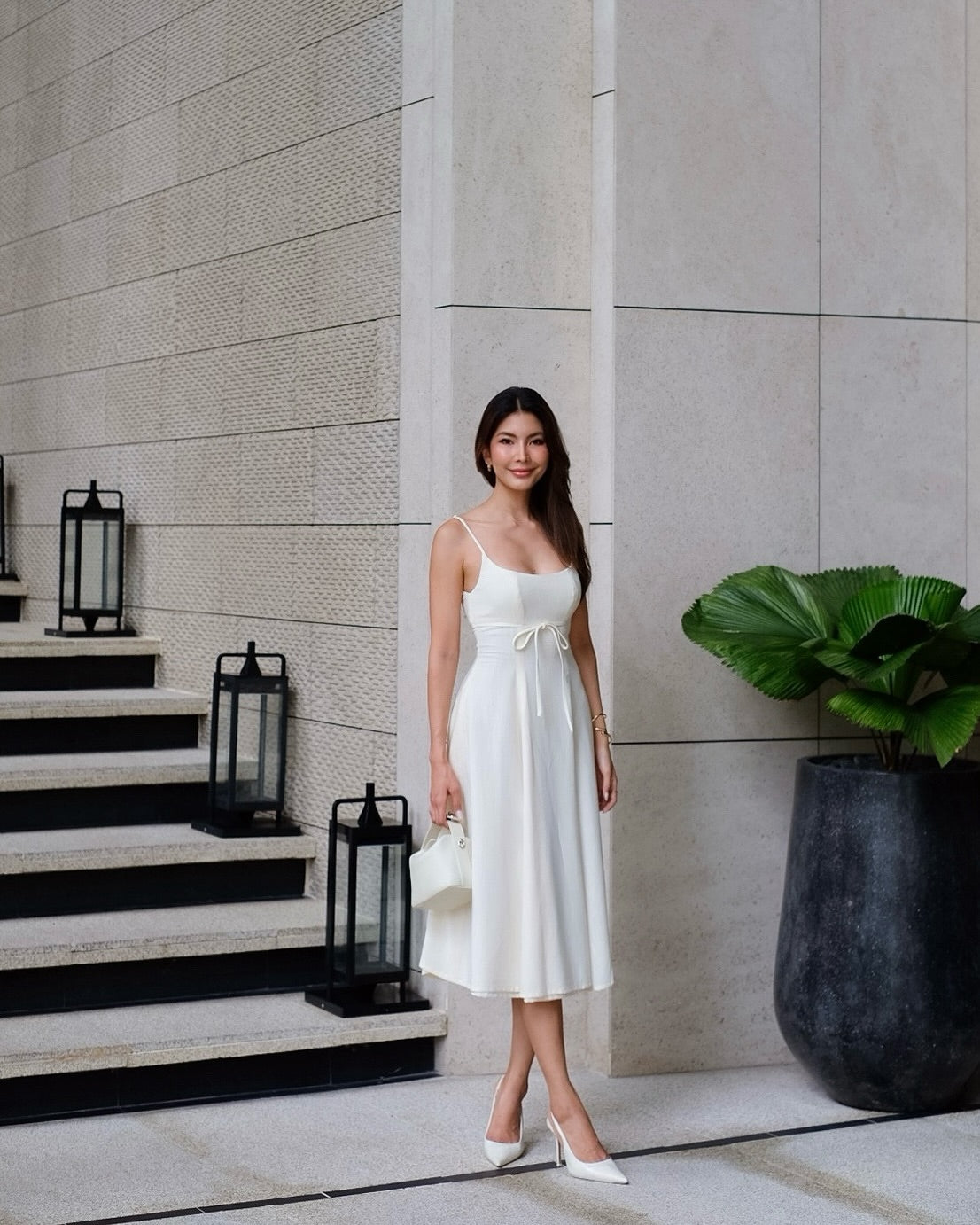 Spotted k. @fusefeuy looking stunning in Amélie dress 🤍#rvameliedress