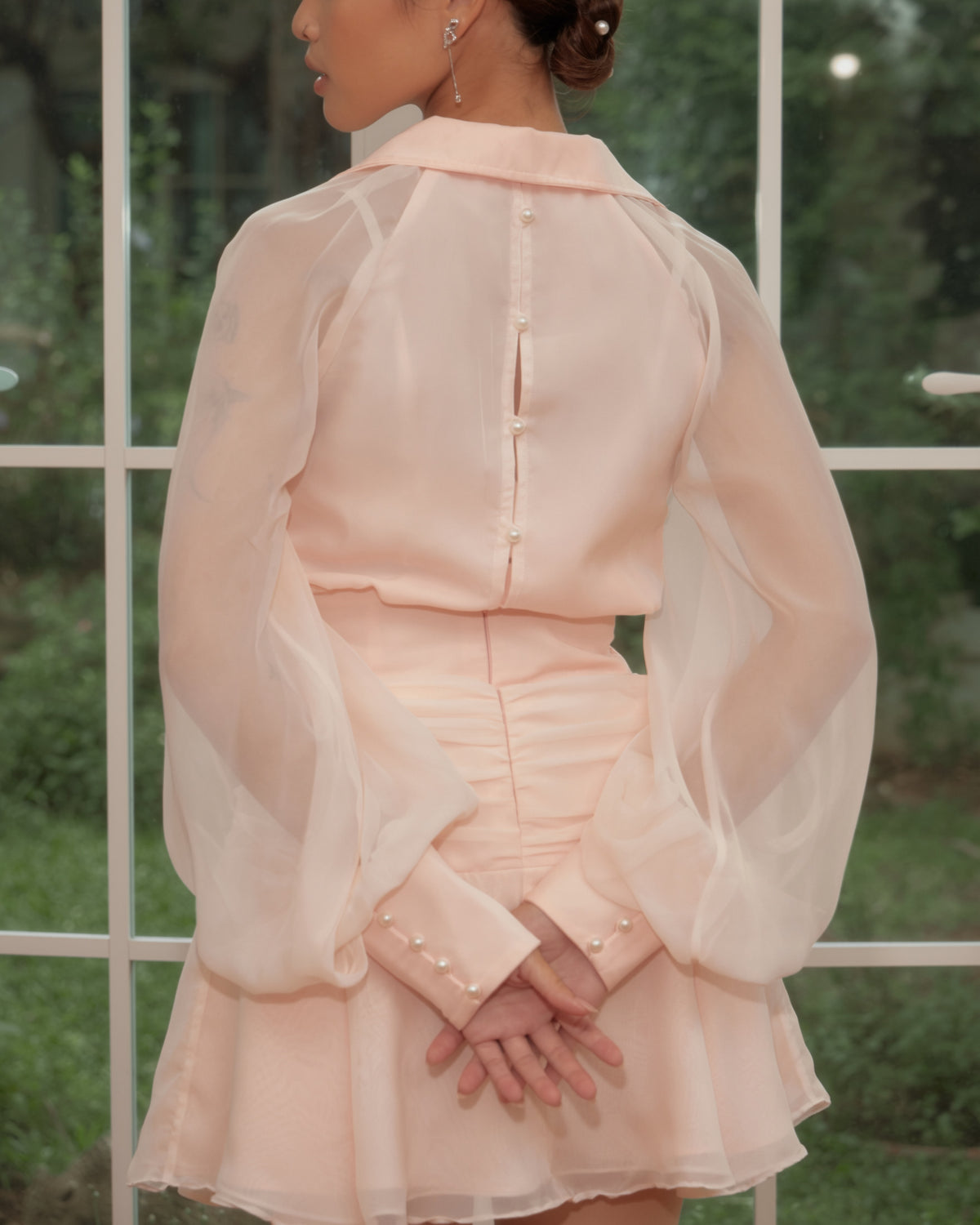 Sylvie dress in pink 🌸#rvessentialssylviedress