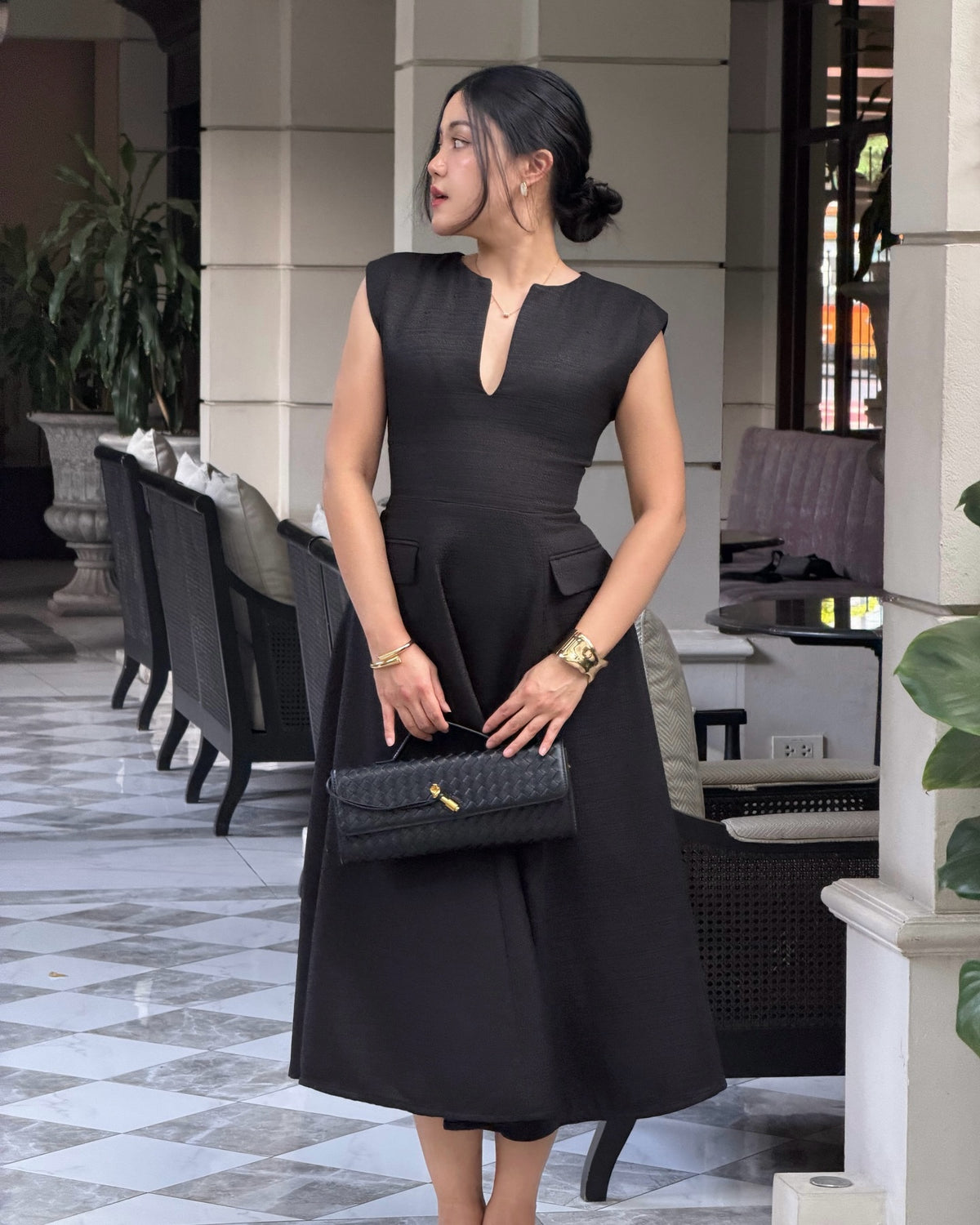 Blair maxi dress in black 🖤#rvblairmaxidress