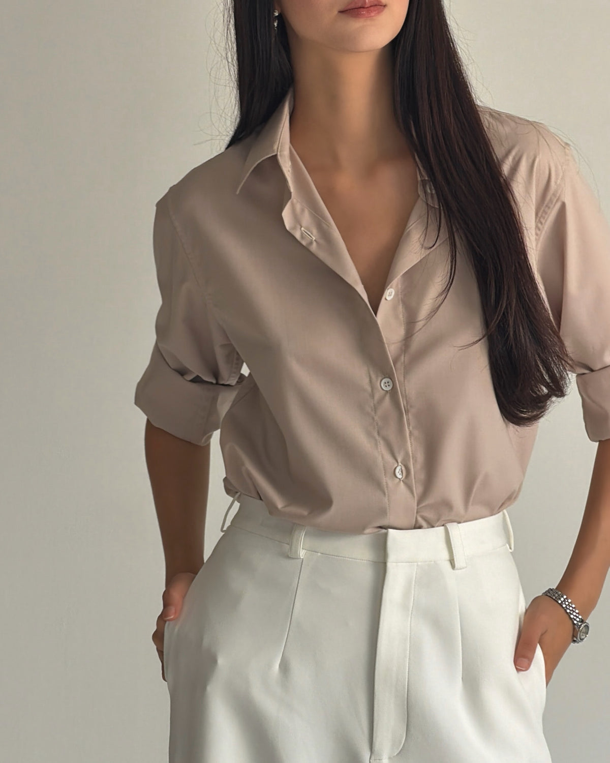 Beige for the days you want to feel effortlessly put together.Warm, grounded and refined. A quiet kind of confidence ...