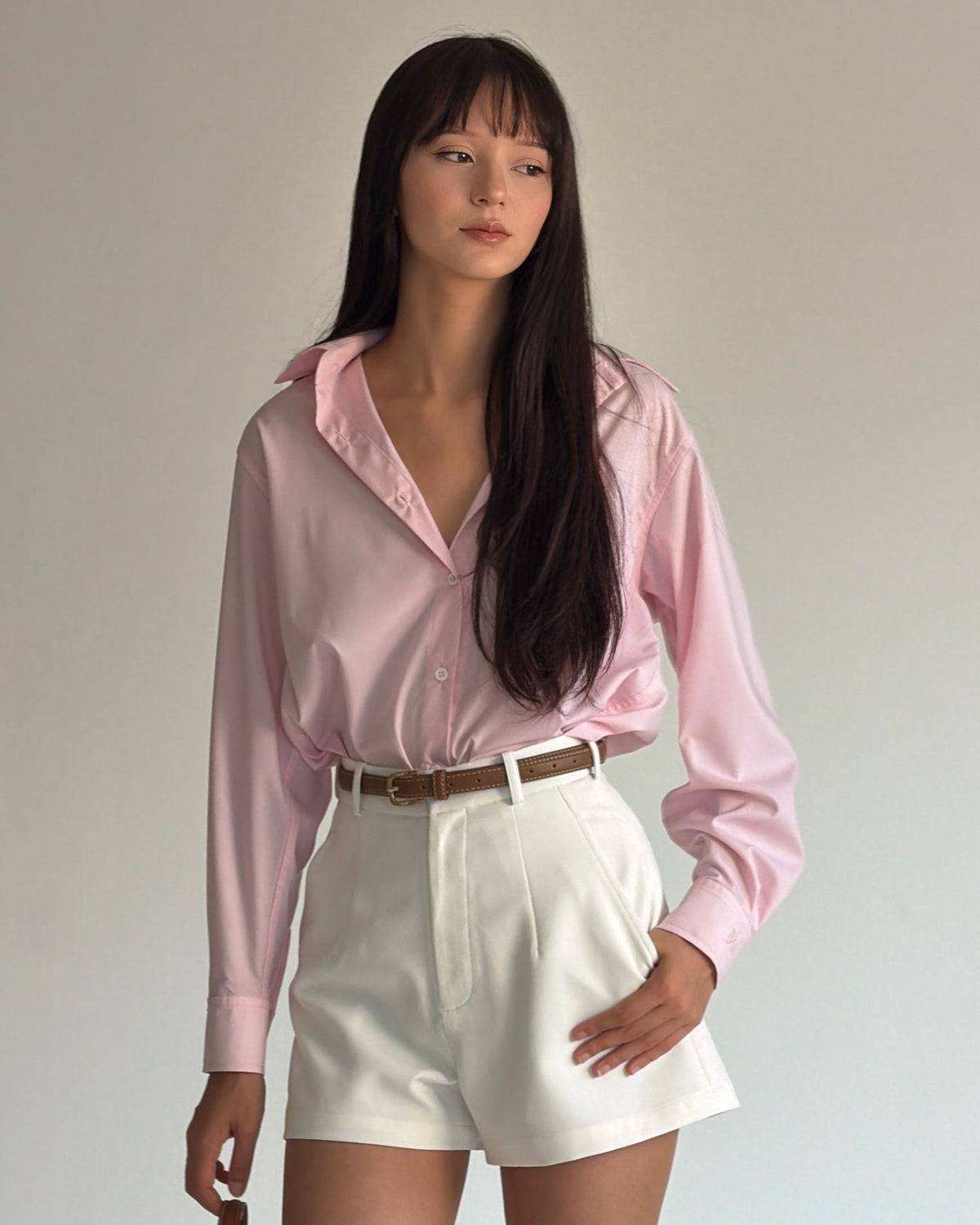 Pink, but make it grown up. A fresh pop of color that brings a little more fun to your everyday wardrobe. Pair it wit...