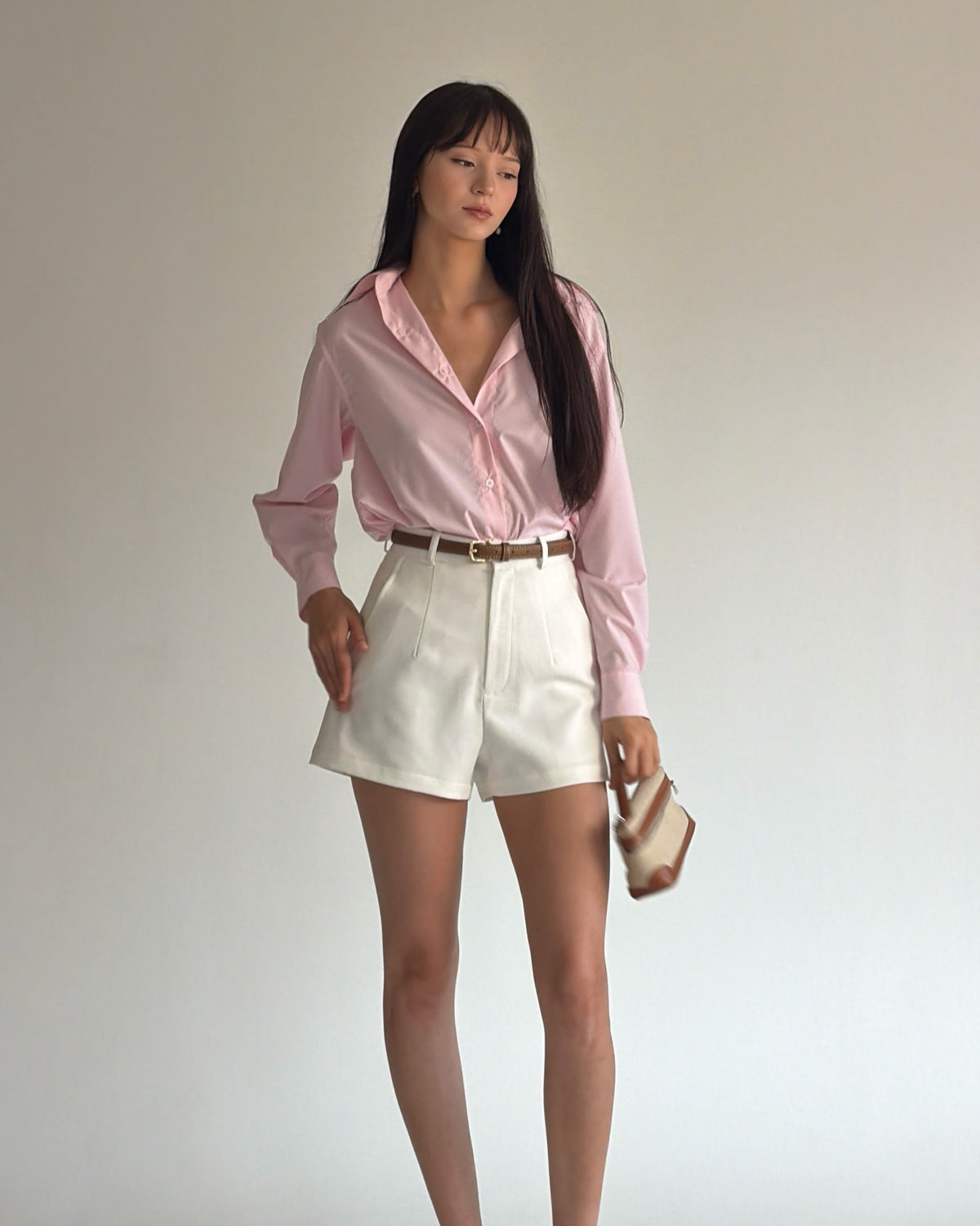 Pink, but make it grown up. A fresh pop of color that brings a little more fun to your everyday wardrobe. Pair it wit...