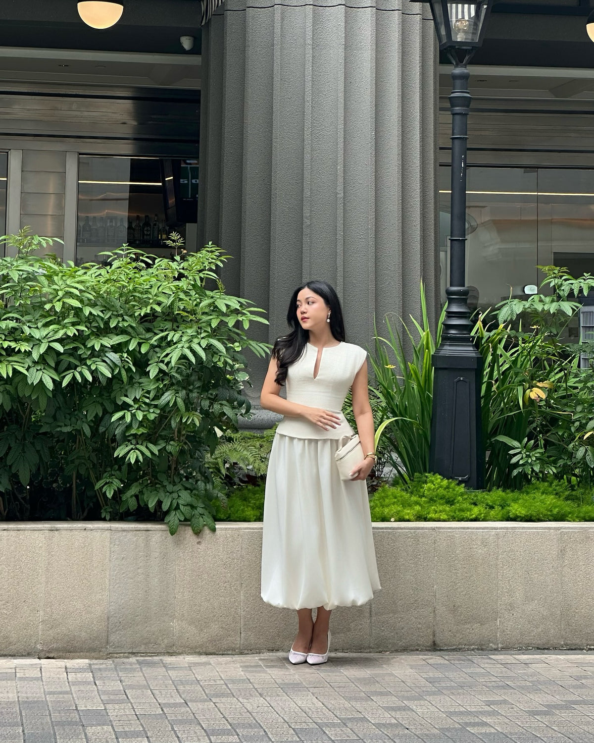 You loved the dresses.But what if you just want the top part—that iconic neckline and structured shoulder—styled your...