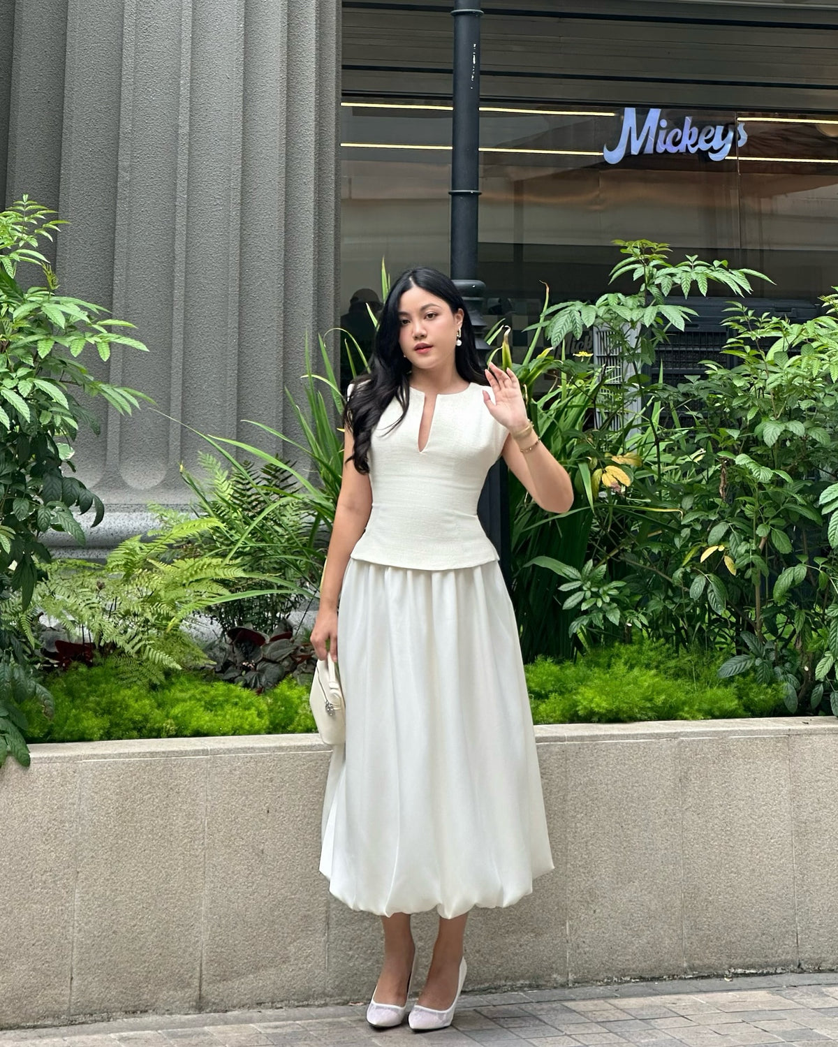 You loved the dresses.But what if you just want the top part—that iconic neckline and structured shoulder—styled your...