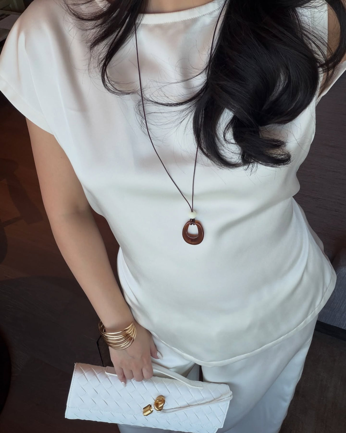 A simple round-neck set designed to move with your day.Soft, comfortable, waist-snatching when you want it to be.From...