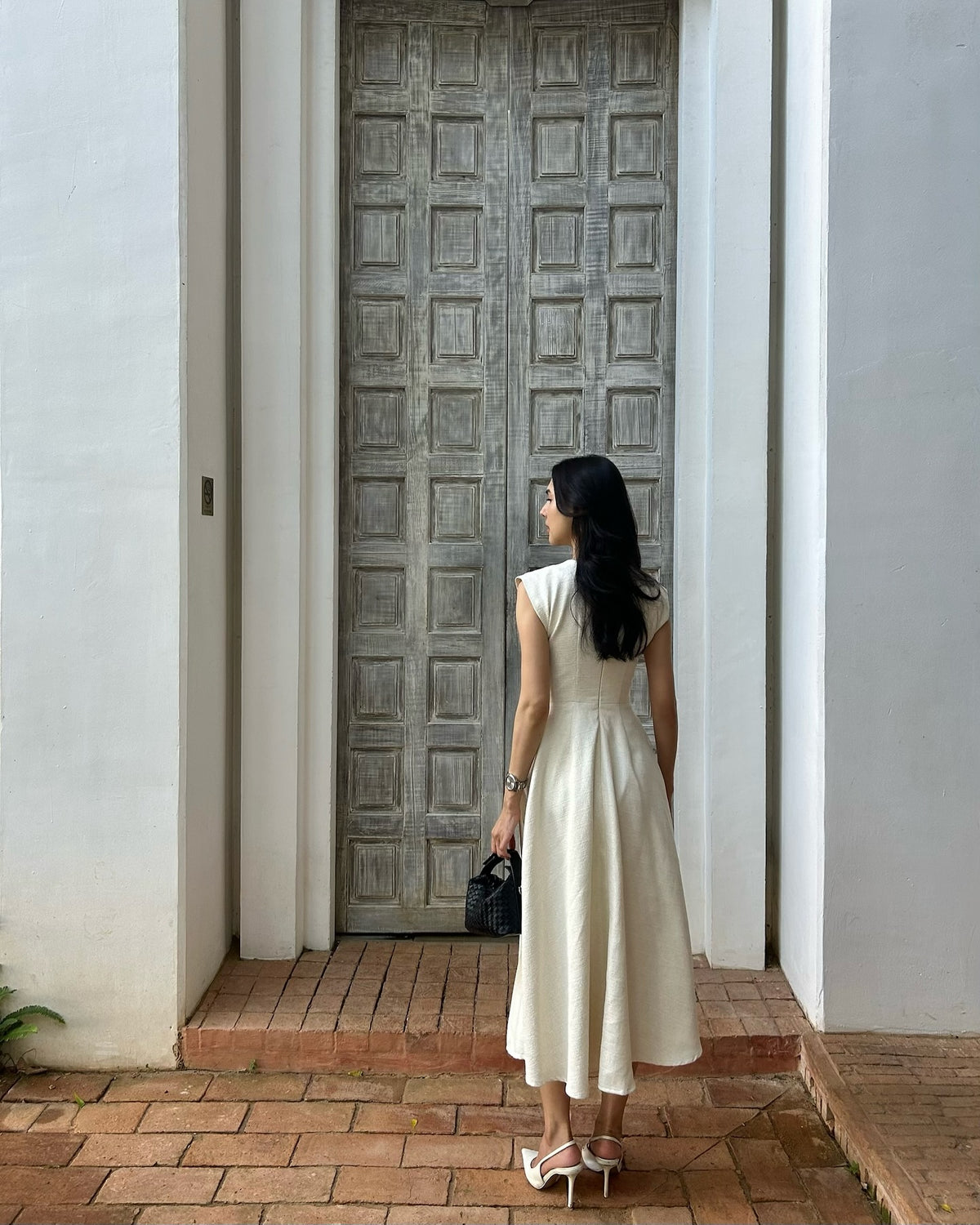 Spotted k. @tanya_tp in Blair Maxi Dress 🤍🦋#rvblairmaxidress