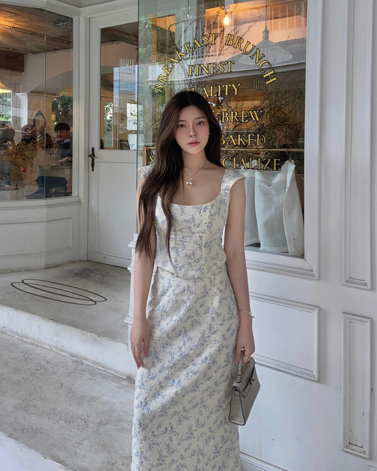 Spotted k. @pntske in Wildflower set 🦋#rvwildflowertop #rvwildflowerskirt