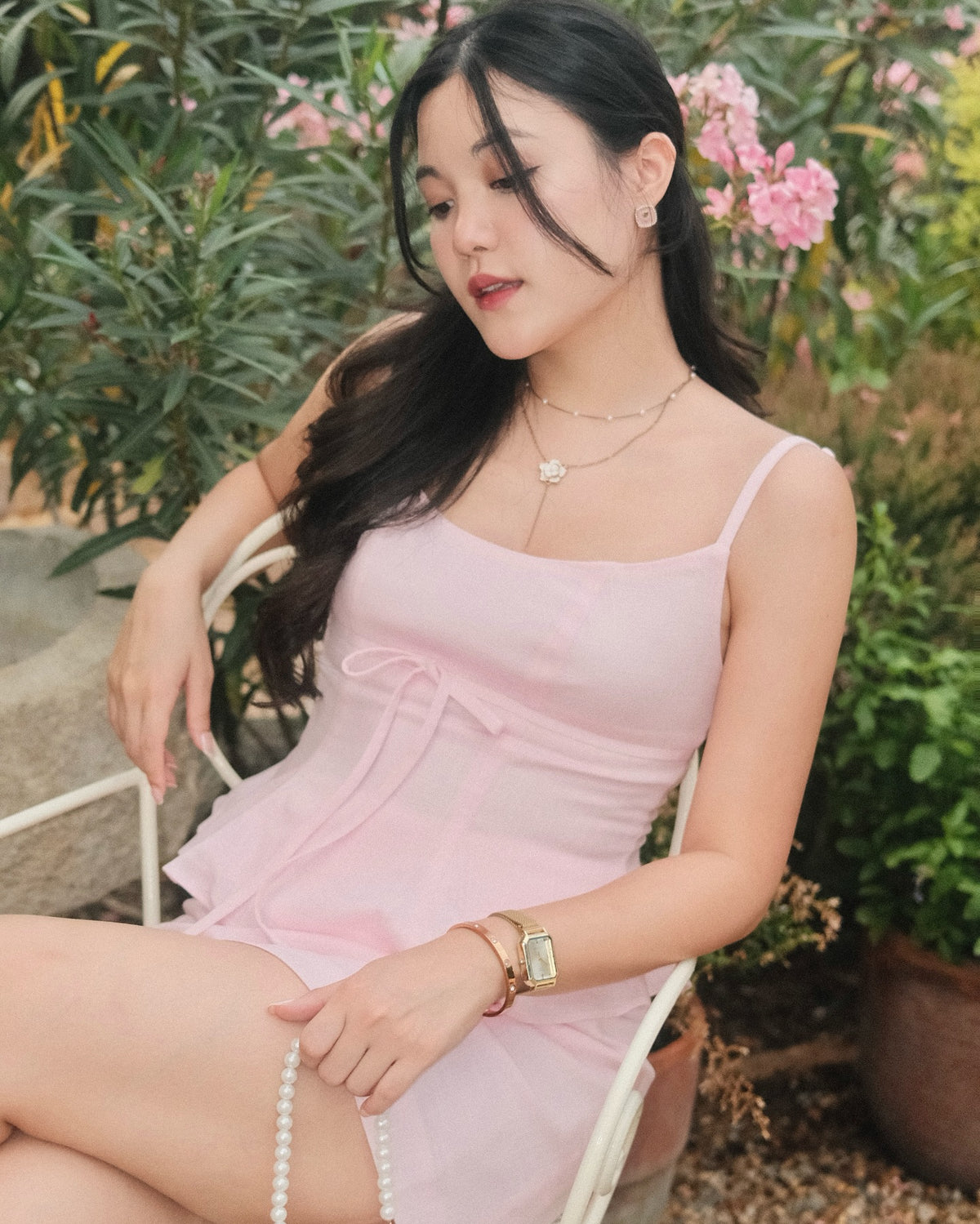 Amélie set in peonies 🌸〰️ Amélie top 1,890.-〰️ Amélie skirt 1,590.-#rvamelietop #rvamelieskirt