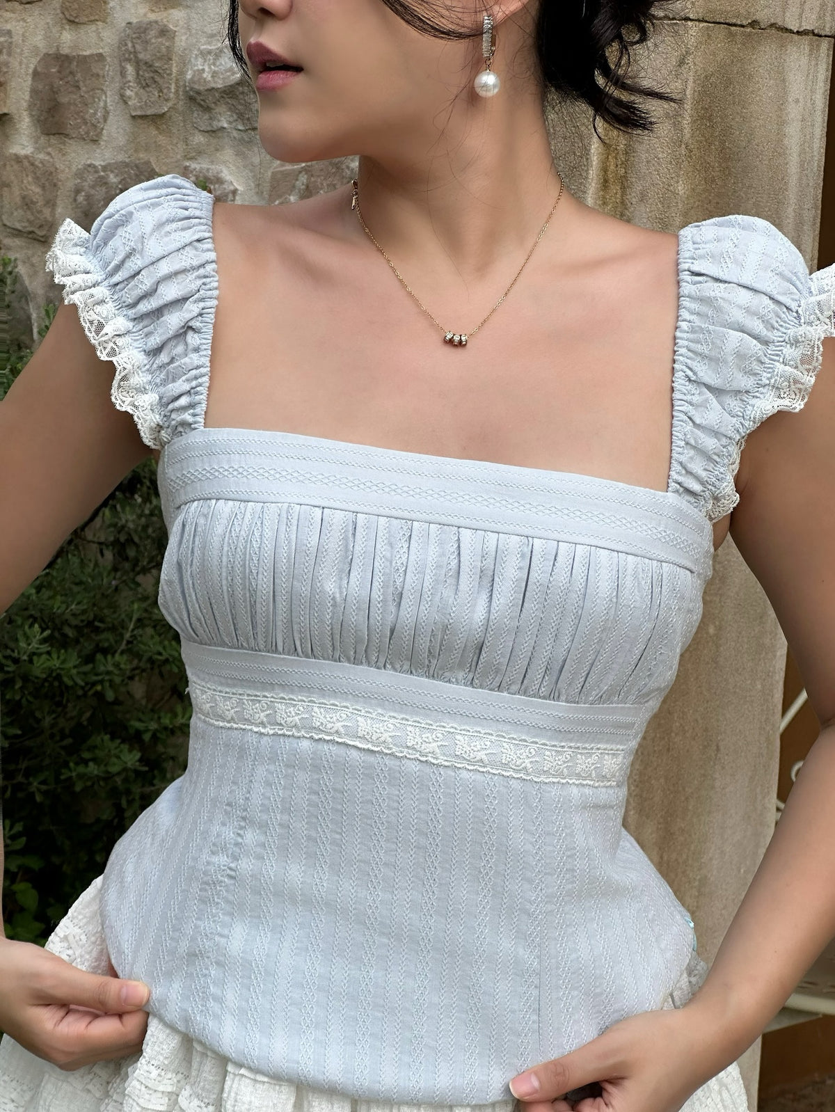 Our best-selling blue Solene Top flew off the racks faster than we imagined. 🦋She’s now open for pre-order for the 3r...