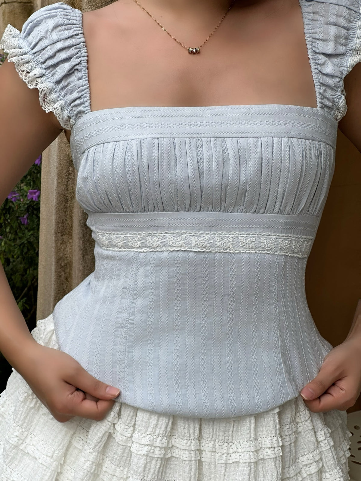 Our best-selling blue Solene Top flew off the racks faster than we imagined. 🦋She’s now open for pre-order for the 3r...