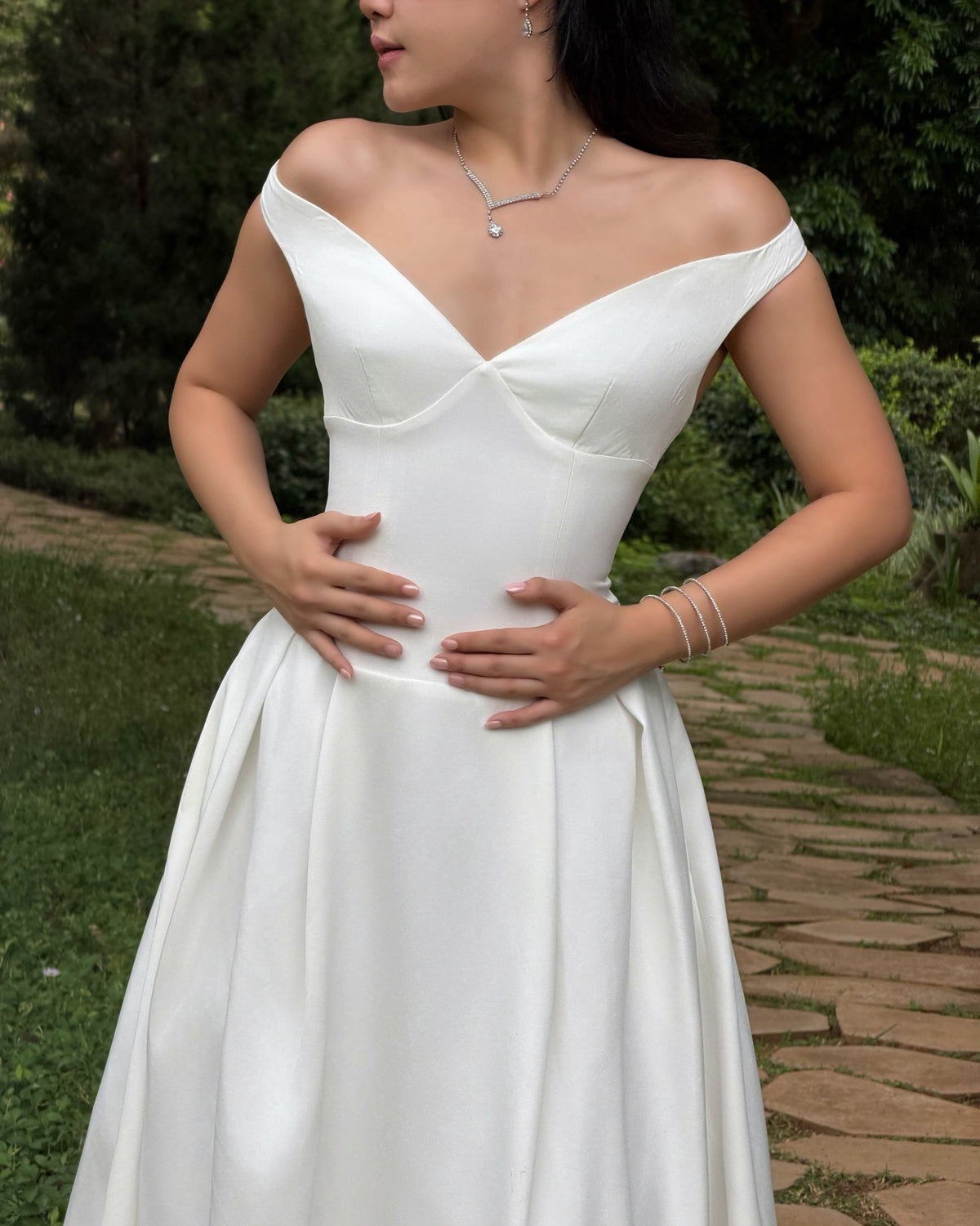 Romantic, timeless, and endlessly flattering. The Claudia Maxi Dress is your answer to weddings, garden parties, vaca...