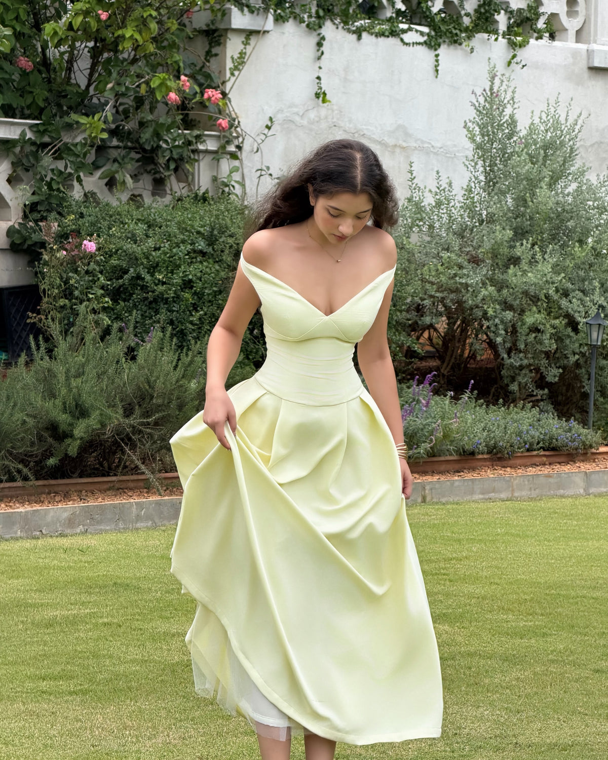 Romantic, timeless, and endlessly flattering. The Claudia Maxi Dress is your answer to weddings, garden parties, vaca...