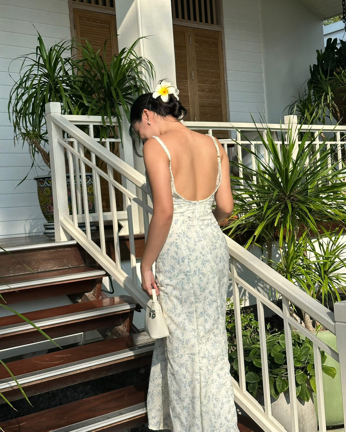 Wildflower Maxi Dress in blue 🦋〰️ Price: 2,990.-〰️ Size:Xs - bust 31; waist 25; hips 36S - bust 33; waist 27; hips 38...