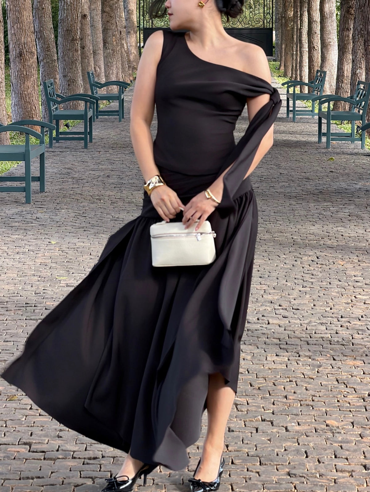 Noelle set in black 🖤#rvnoelletop #rvnoelleskirt