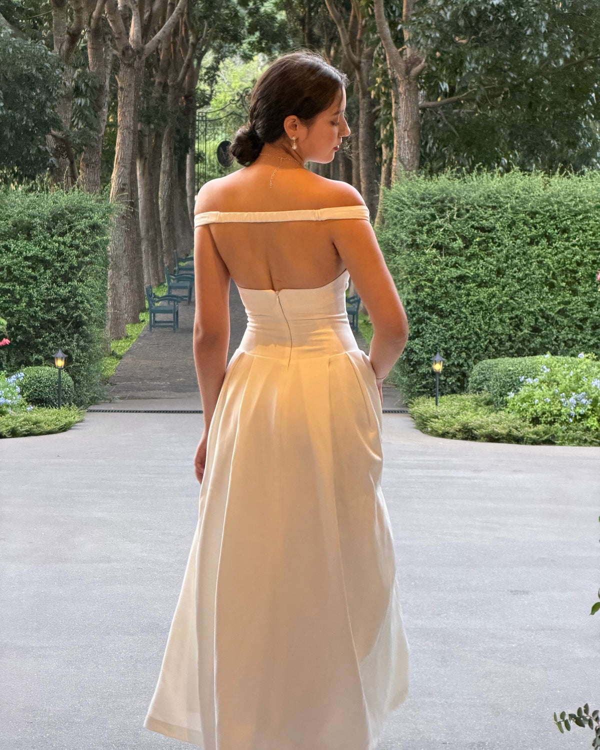 Claudia maxi dress in white 🤍#rvclaudiamaxidress
