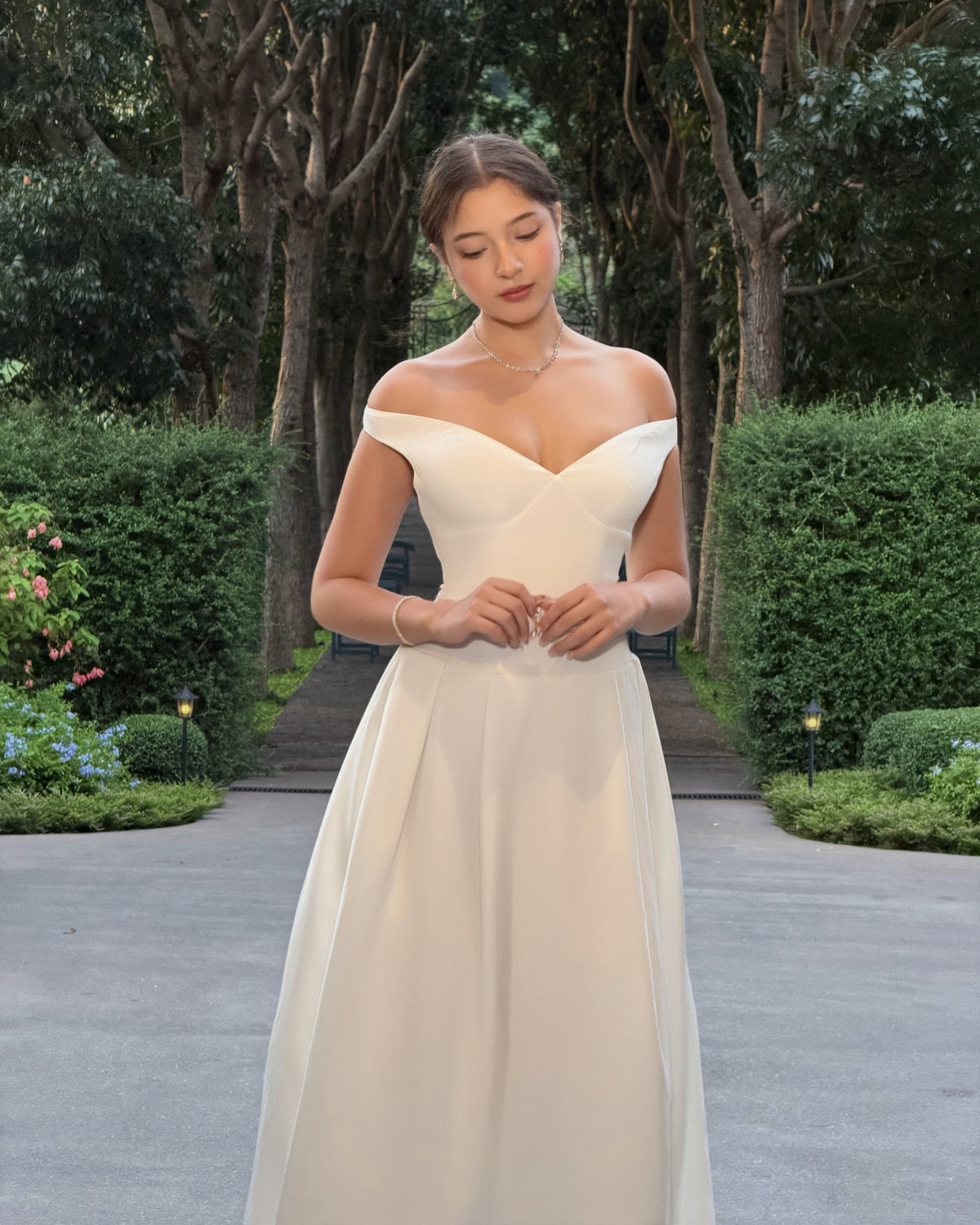 Claudia maxi dress in white 🤍#rvclaudiamaxidress