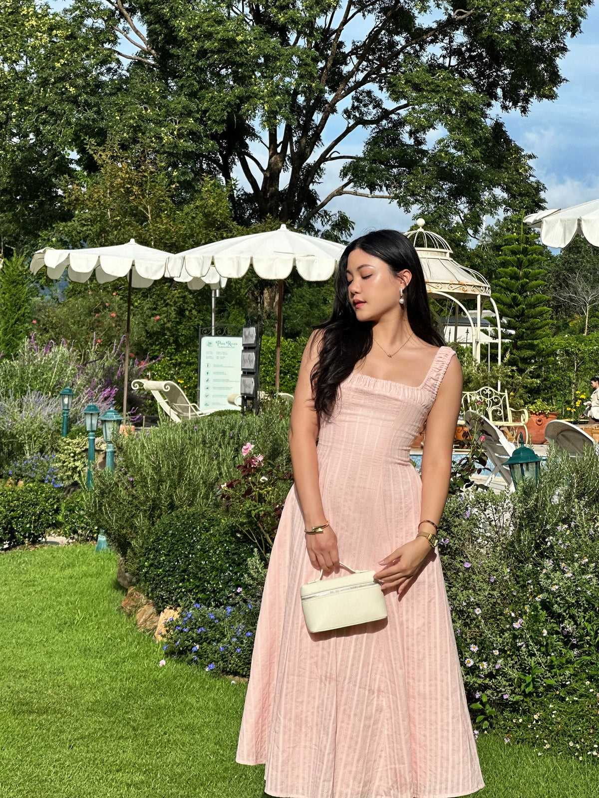 Solene maxi dress in pink 💕#rvsolenemaxidress