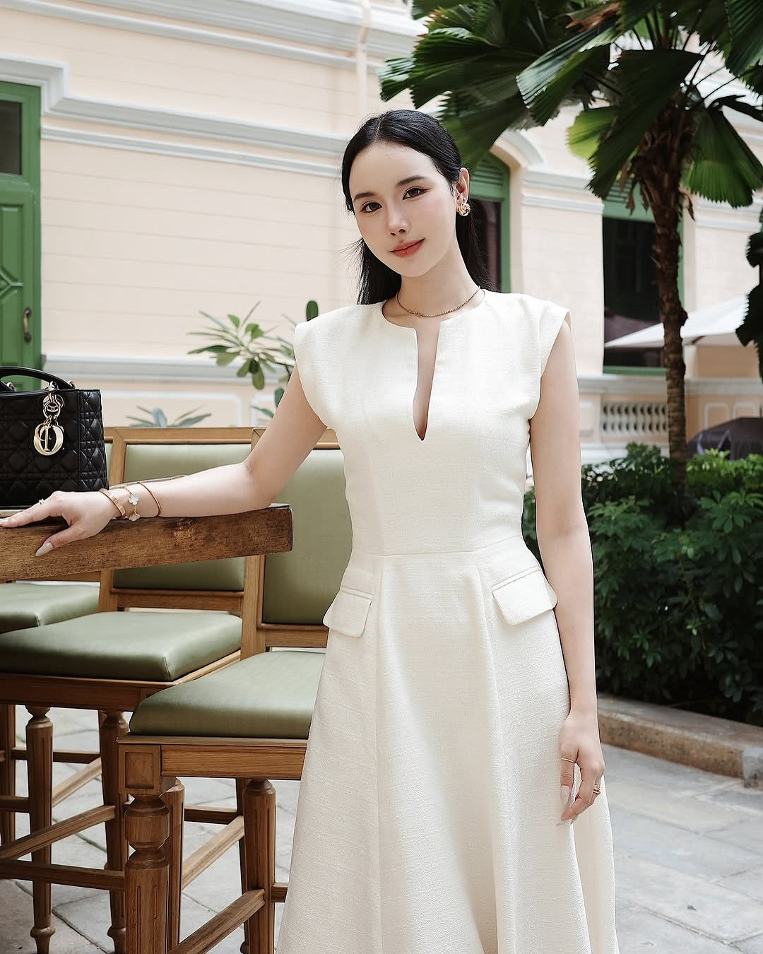 Spotted k. @meturr looking stunning in Blair Maxi Dress 🤍#rvblairmaxidress 3,990.-