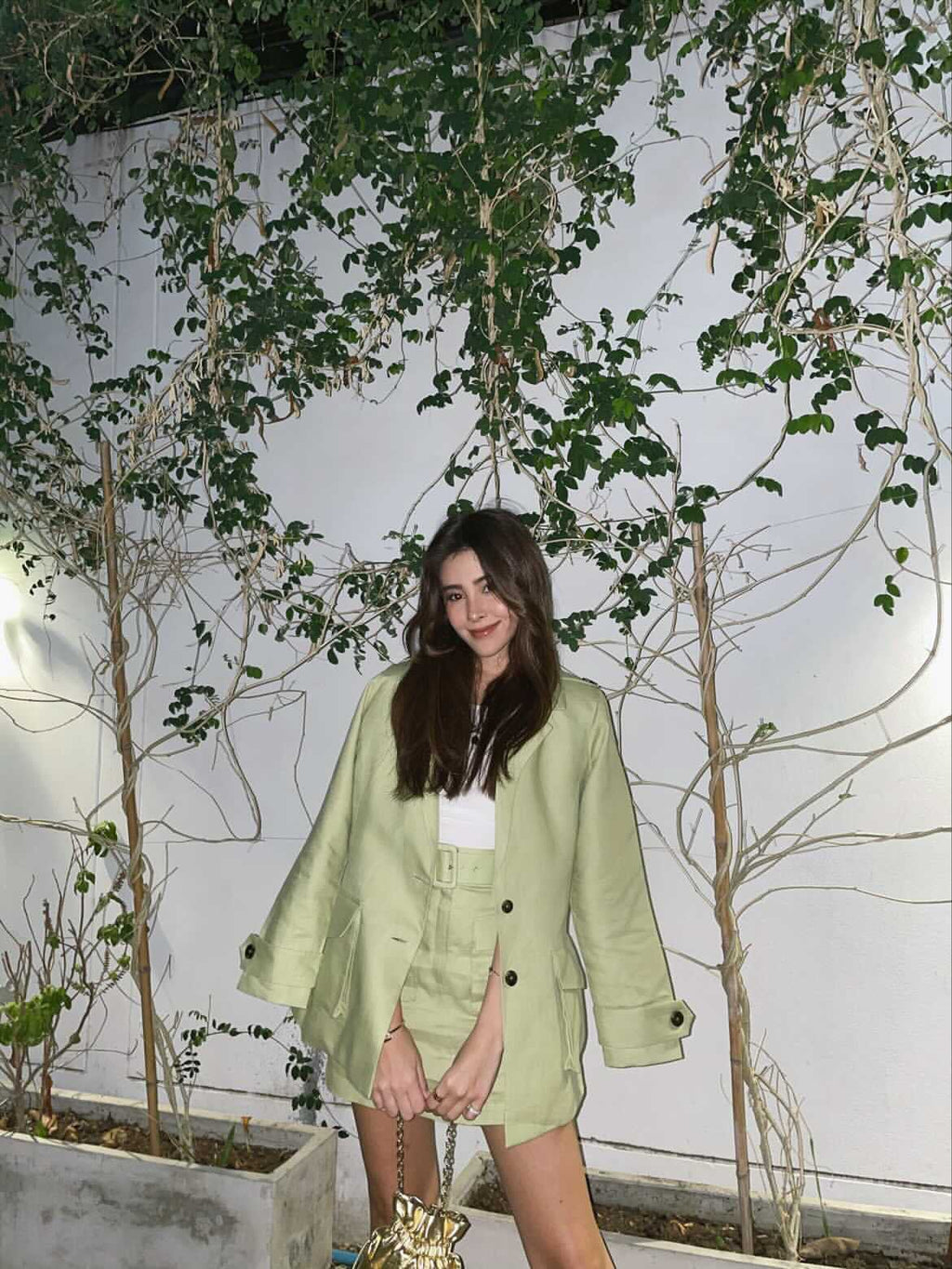 WANDERER SUIT - RAVii - Cream - S - linen fabric